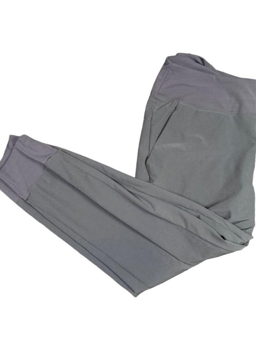 Patagonia W's Light & Lined Studio Pants Happy Hike Gray Stretch Jogger Sz Large